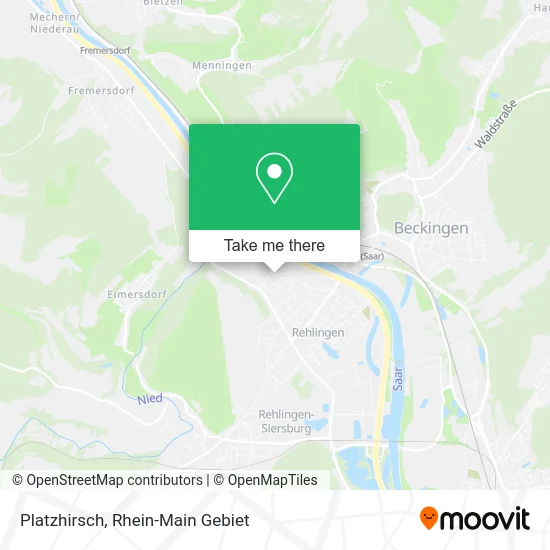 Карта Platzhirsch