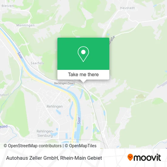 Карта Autohaus Zeller GmbH