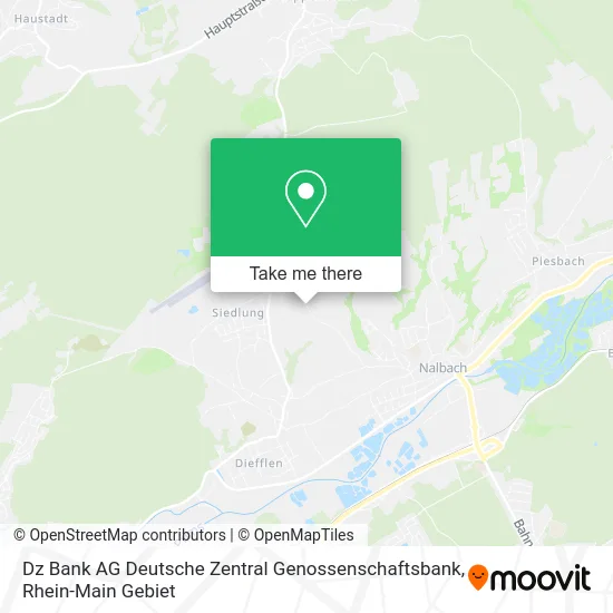 Карта Dz Bank AG Deutsche Zentral Genossenschaftsbank