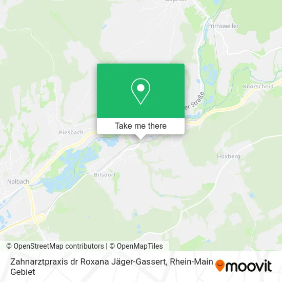 Карта Zahnarztpraxis dr Roxana Jäger-Gassert