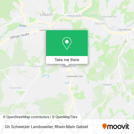 Карта Gh Schweizer Landsweiler
