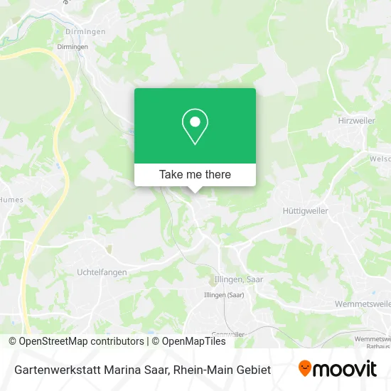 Карта Gartenwerkstatt Marina Saar