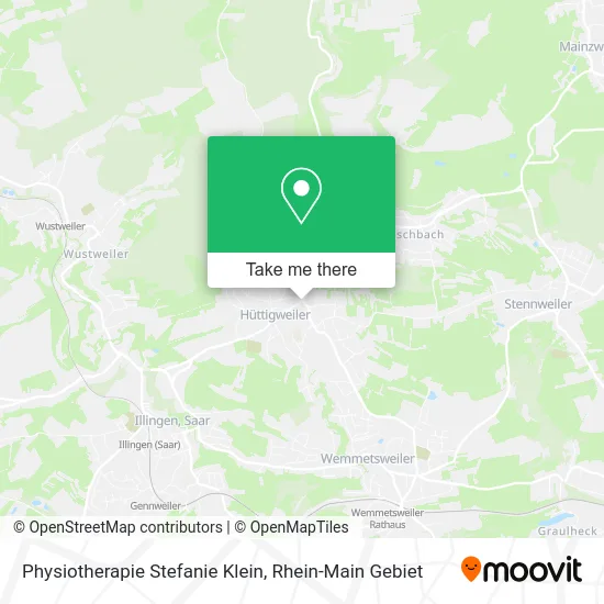 Physiotherapie Stefanie Klein map