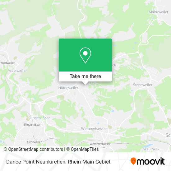 Карта Dance Point Neunkirchen