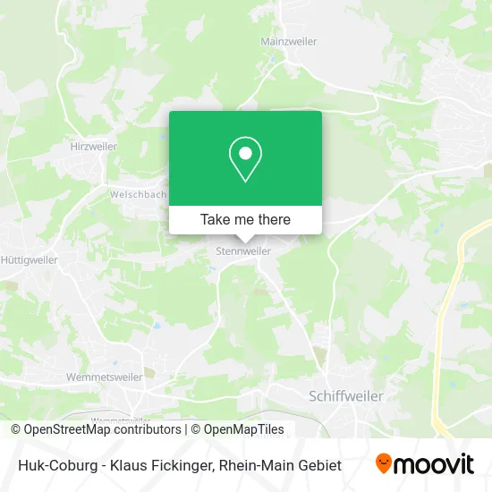Карта Huk-Coburg - Klaus Fickinger