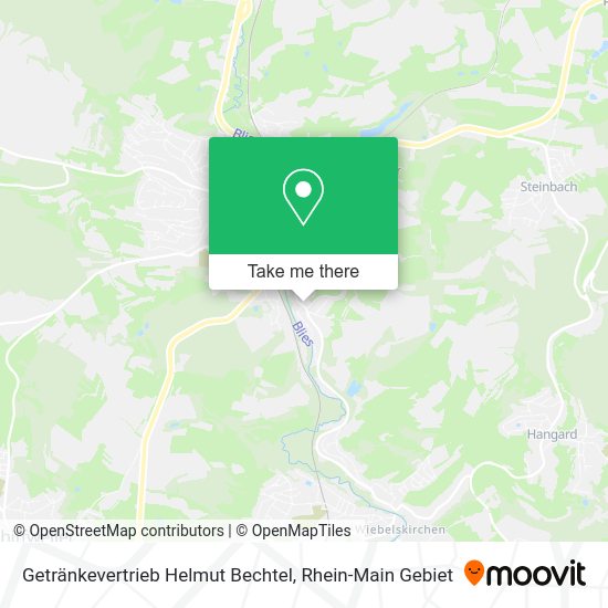 Карта Getränkevertrieb Helmut Bechtel
