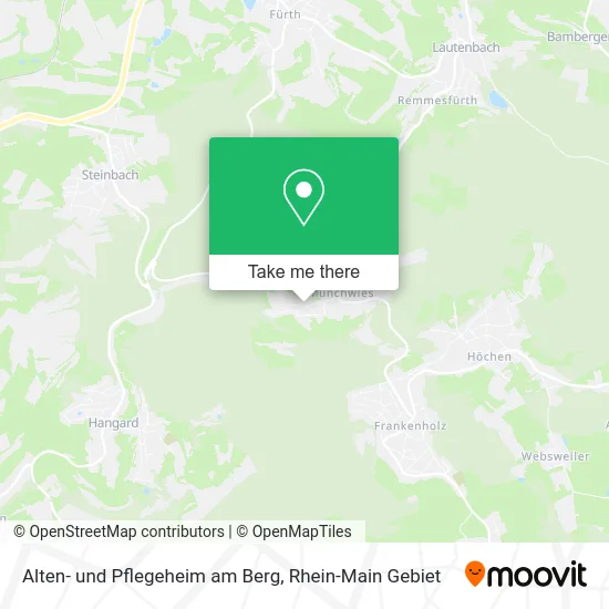 Карта Alten- und Pflegeheim am Berg