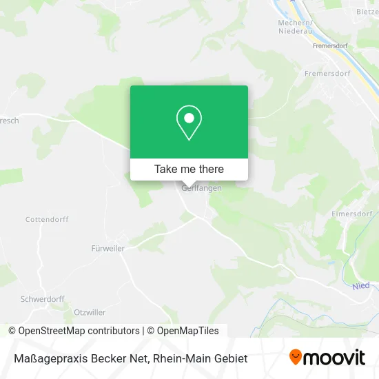 Карта Maßagepraxis Becker Net