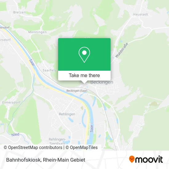 Карта Bahnhofskiosk