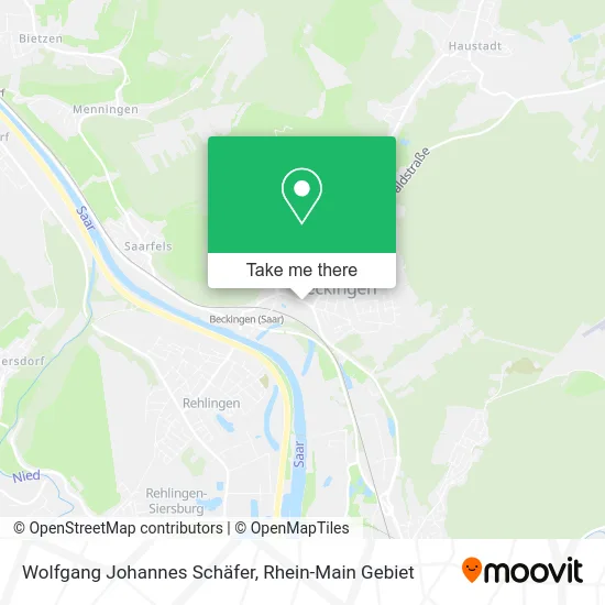 Карта Wolfgang Johannes Schäfer