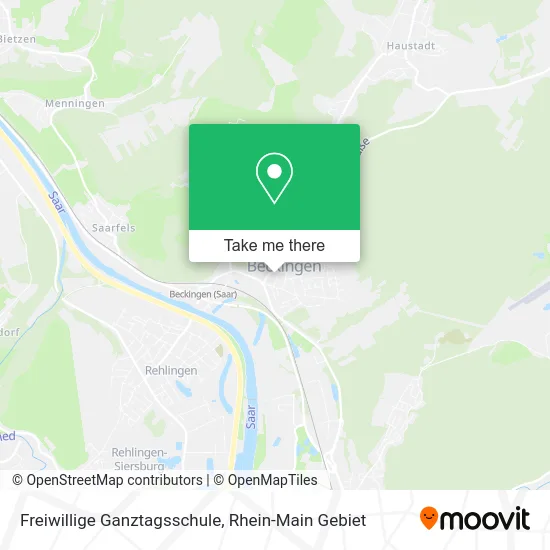 Карта Freiwillige Ganztagsschule
