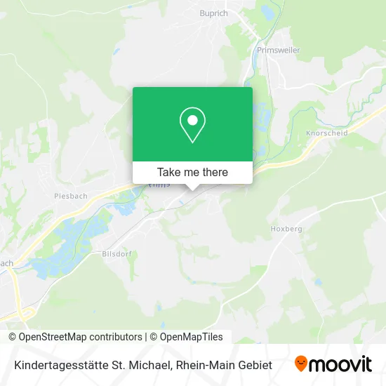 Карта Kindertagesstätte St. Michael
