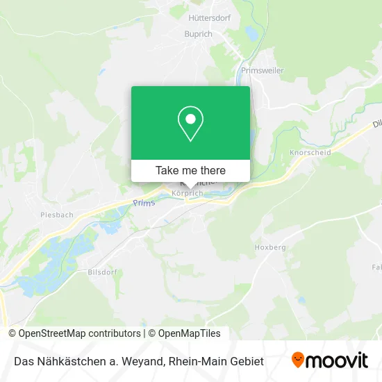 Карта Das Nähkästchen a. Weyand