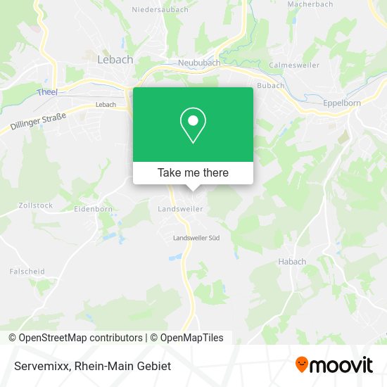 Карта Servemixx