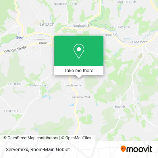 Карта Servemixx