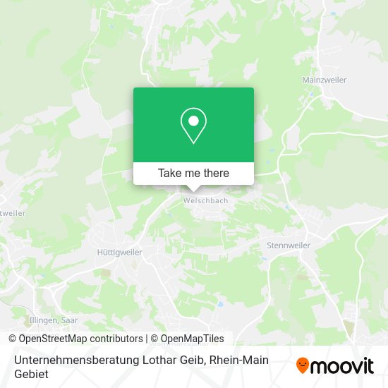 Карта Unternehmensberatung Lothar Geib