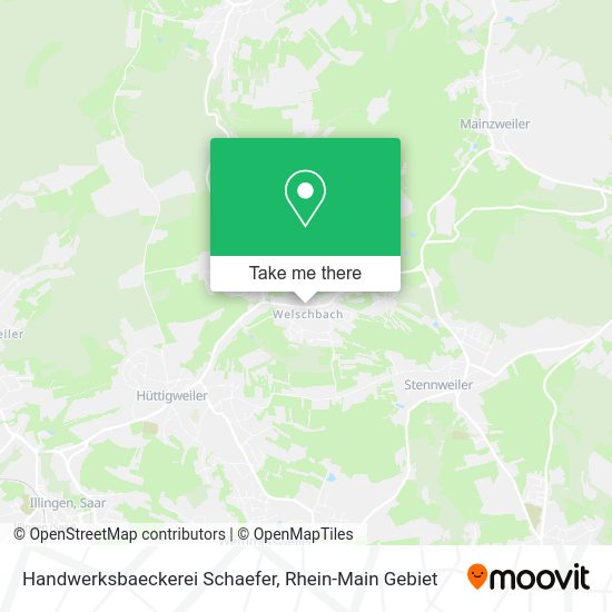 Карта Handwerksbaeckerei Schaefer