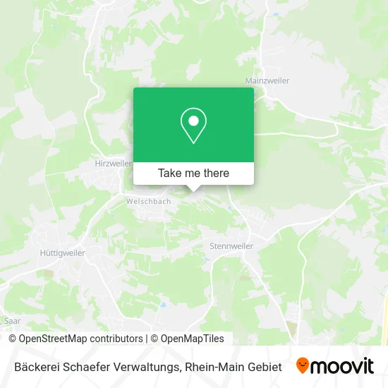 Карта Bäckerei Schaefer Verwaltungs