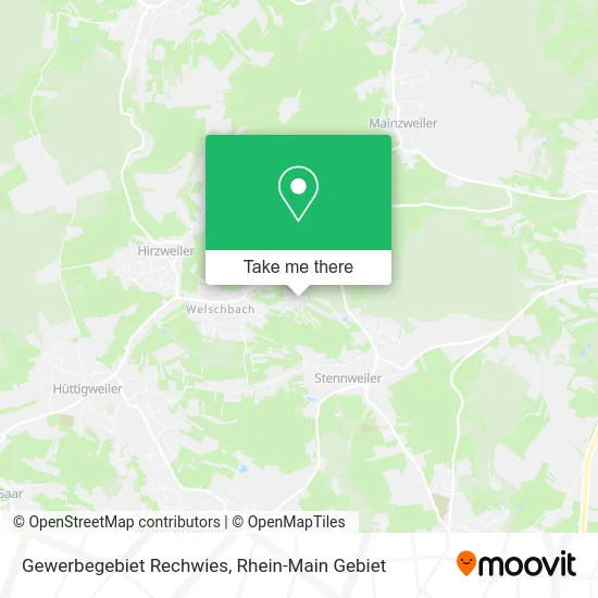 Карта Gewerbegebiet Rechwies