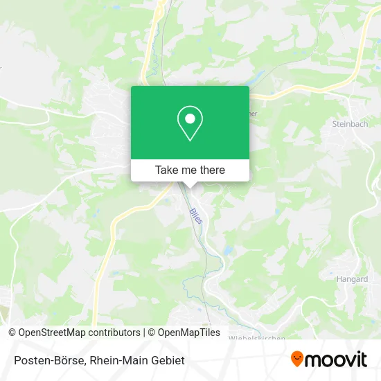 Posten-Börse map