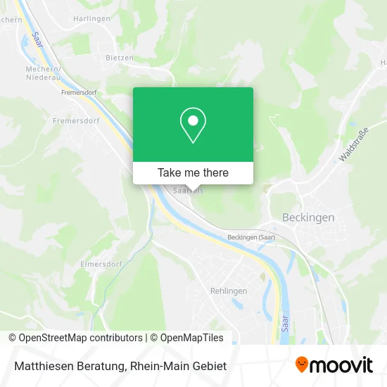 Карта Matthiesen Beratung