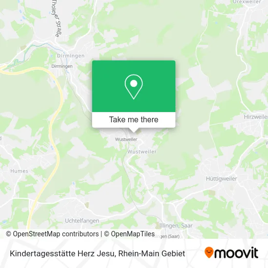 Карта Kindertagesstätte Herz Jesu