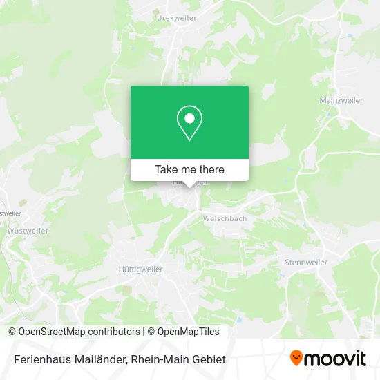 Карта Ferienhaus Mailänder