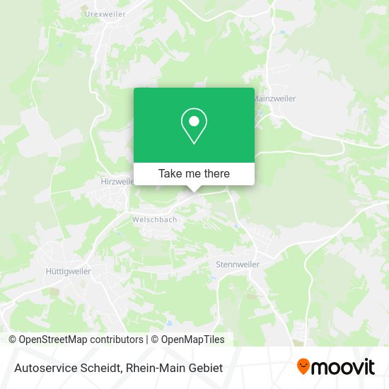 Карта Autoservice Scheidt