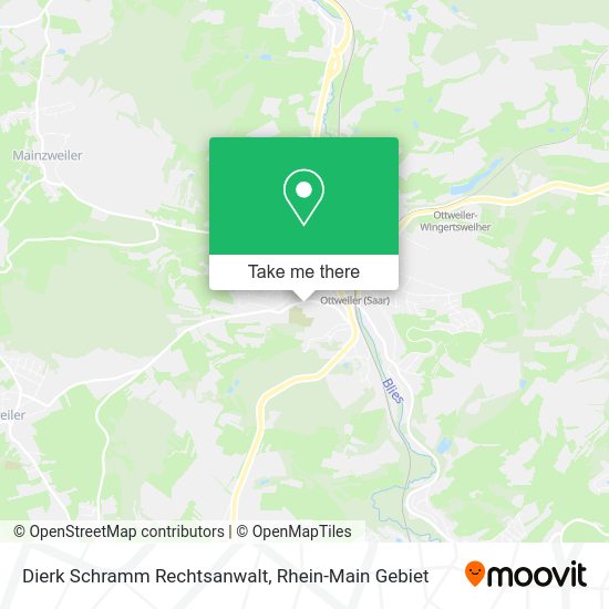 Карта Dierk Schramm Rechtsanwalt