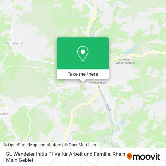 Карта St. Wendeler Initia-Ti-Ve für Arbeit und Familie