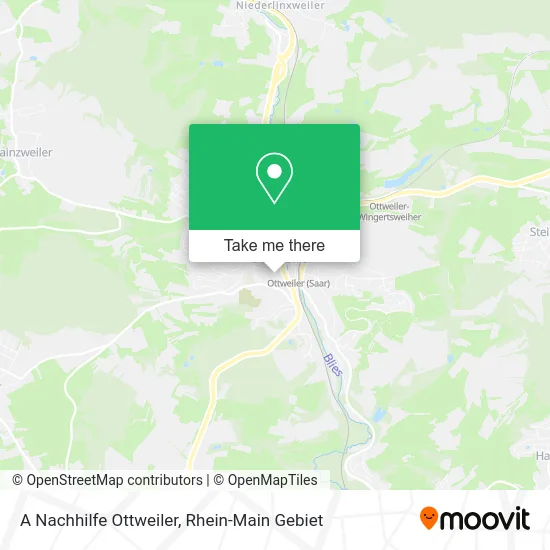 Карта A Nachhilfe Ottweiler