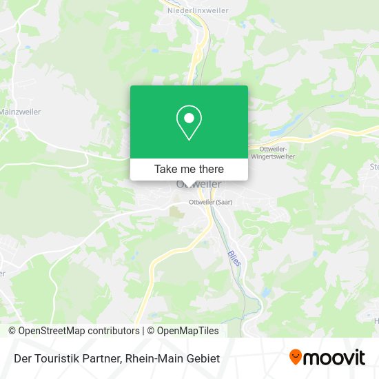 Карта Der Touristik Partner