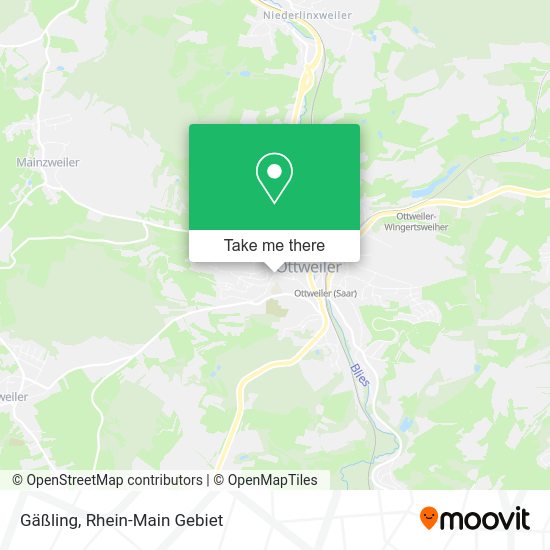 Карта Gäßling