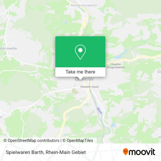 Карта Spielwaren Barth