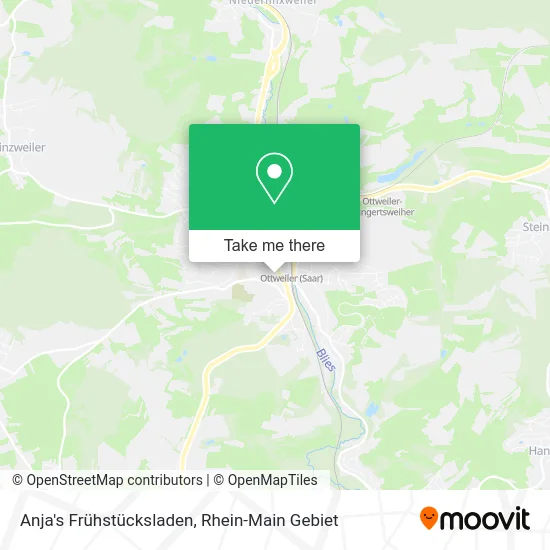Карта Anja's Frühstücksladen