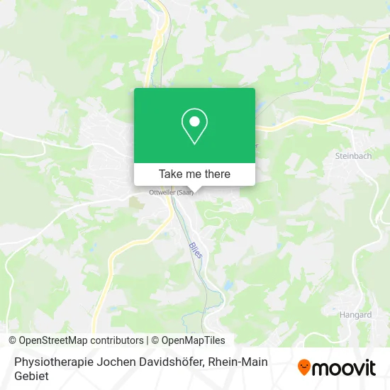 Карта Physiotherapie Jochen Davidshöfer