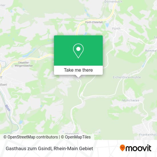 Карта Gasthaus zum Gsindl