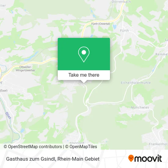 Карта Gasthaus zum Gsindl