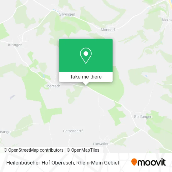 Карта Heilenbüscher Hof Oberesch
