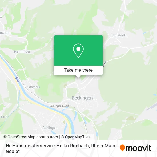 Карта Hr-Hausmeisterservice Heiko Rimbach