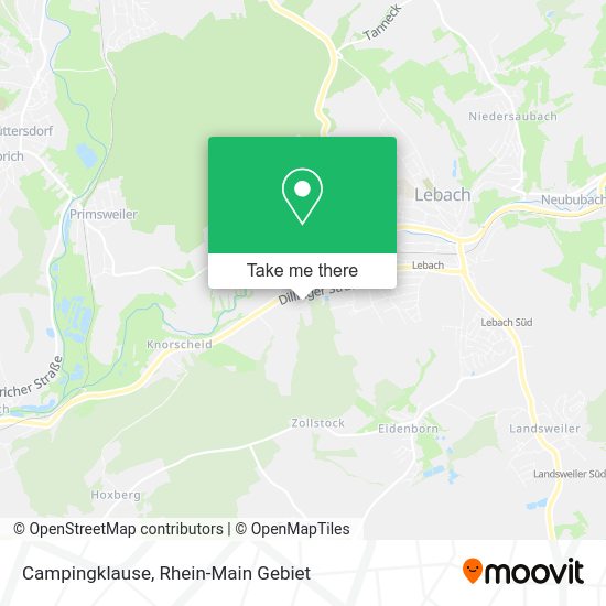 Карта Campingklause
