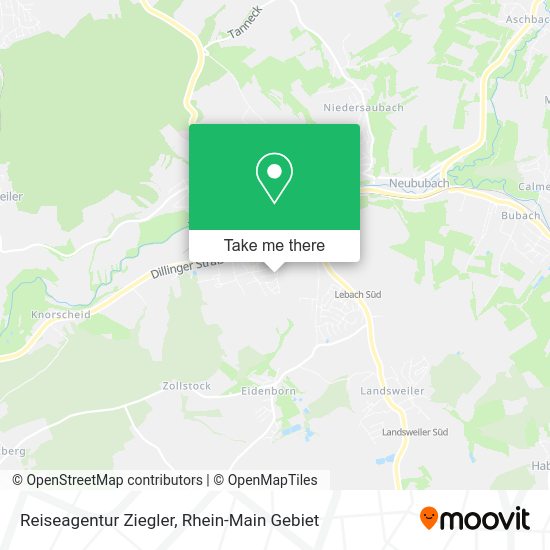 Карта Reiseagentur Ziegler