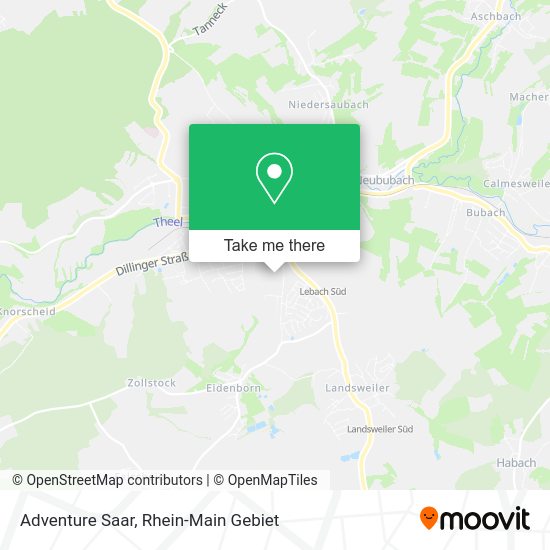 Карта Adventure Saar