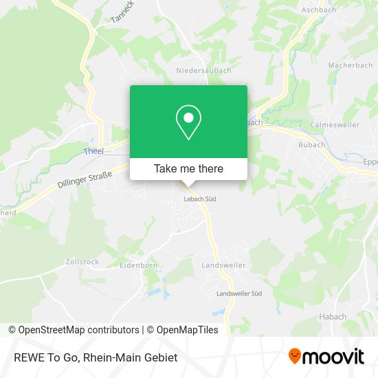 Карта REWE To Go