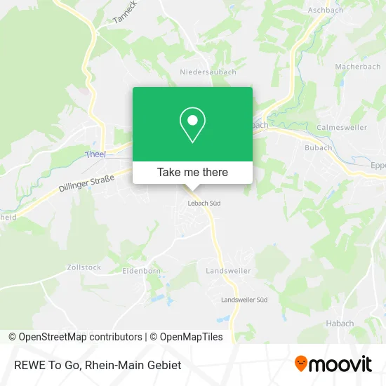 Карта REWE To Go