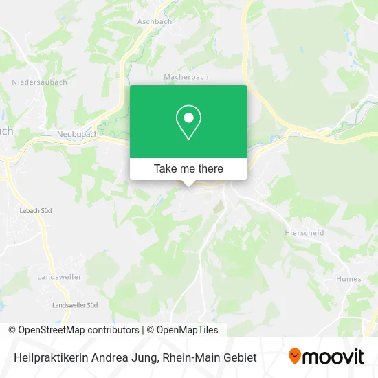Карта Heilpraktikerin Andrea Jung