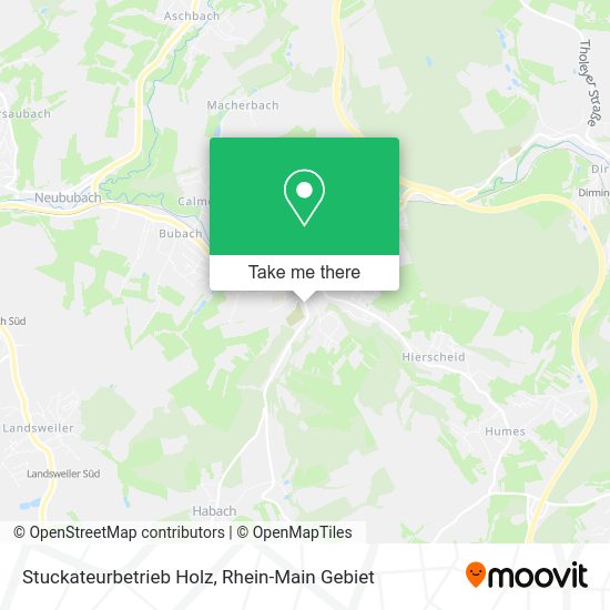 Карта Stuckateurbetrieb Holz