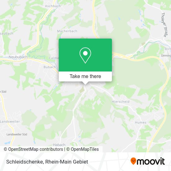 Карта Schleidschenke