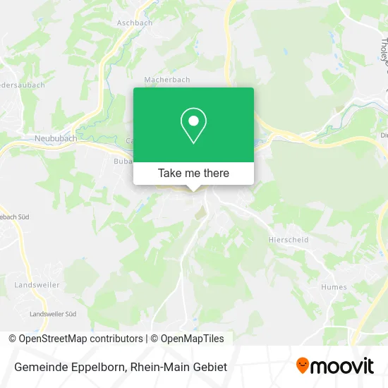 Карта Gemeinde Eppelborn