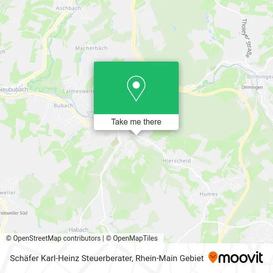 Карта Schäfer Karl-Heinz Steuerberater